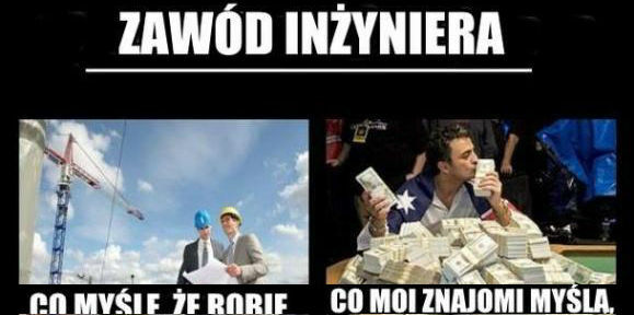 Praca inżyniera wygląda właśnie tak