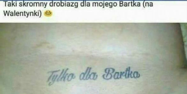 Prezent na Walentynki