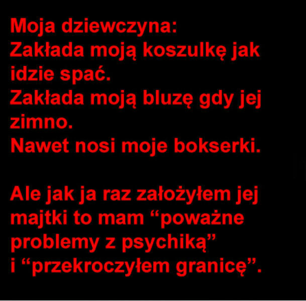 Przekroczył granicę...