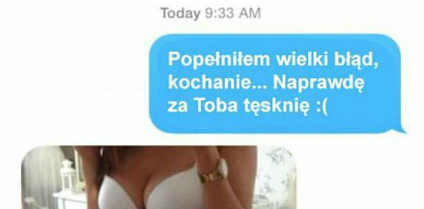 Popełnił błąd