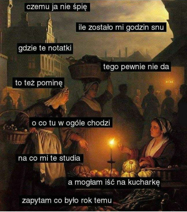 Jak co sesję...