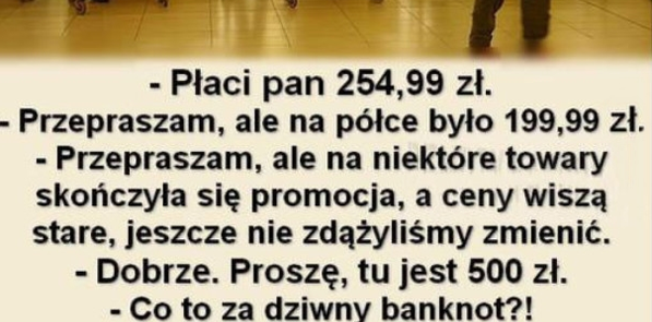 Nie zdążył wymienić