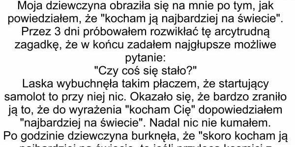 Kuriozalny powód focha