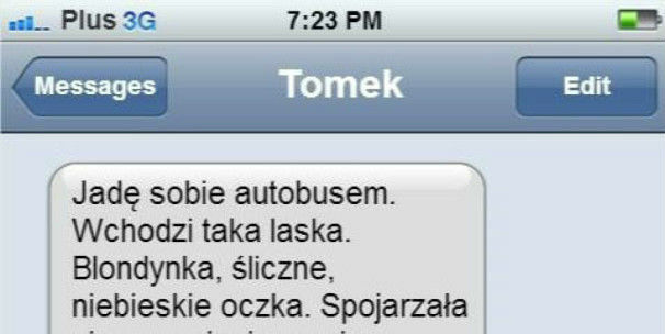 Podryw w autobusie