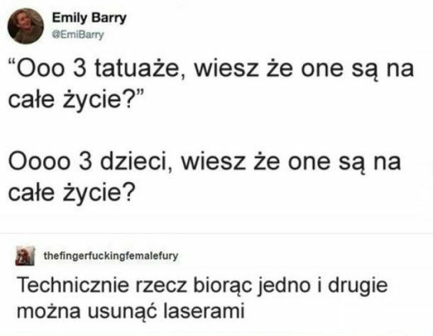 Na całe życie...?
