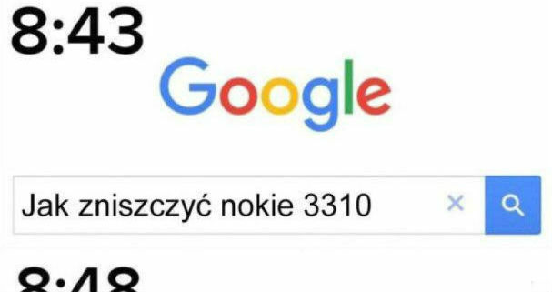 Jak zniszczyć Nokie 3310?