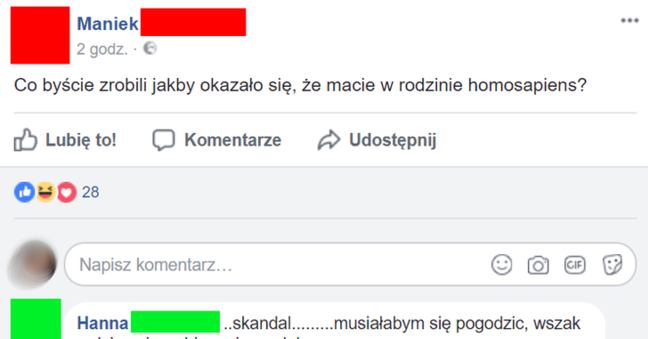 Homosapiens w rodzinie 