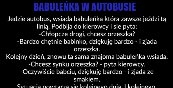 Skąd ma takie orzeszki?