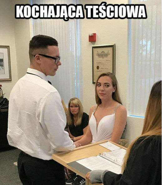 Teściowej się chyba nie podoba