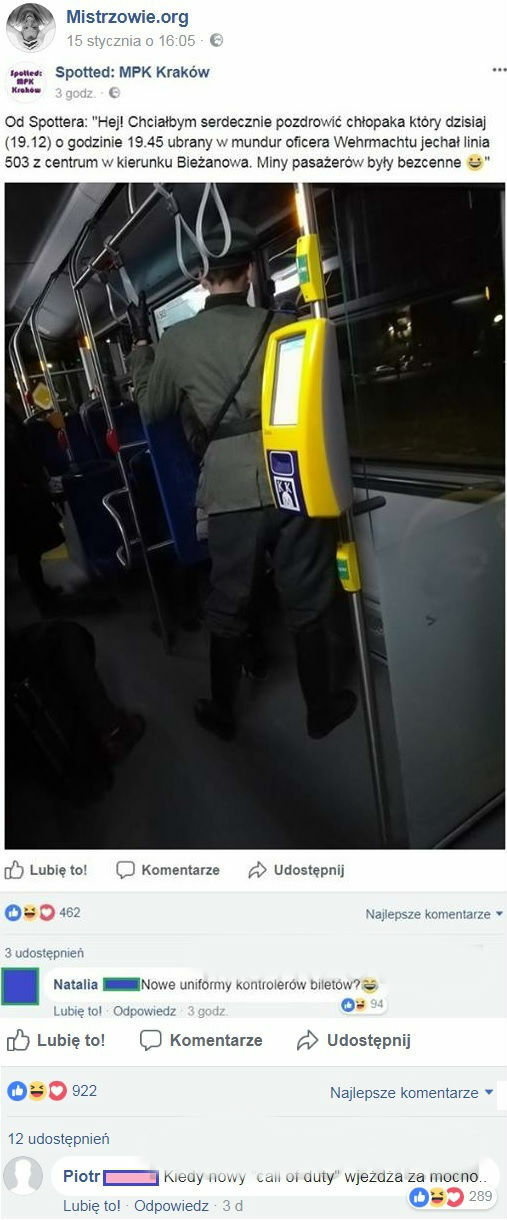 Niecodzienny pasażer