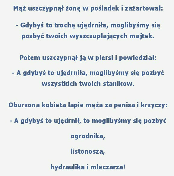 Mąż żartowniś 