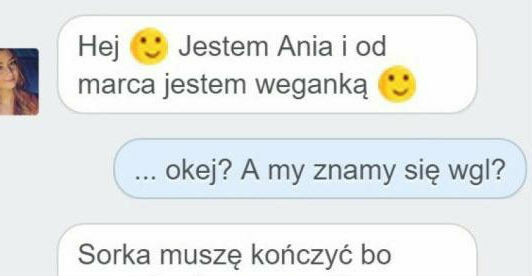 Weganki takie są 
