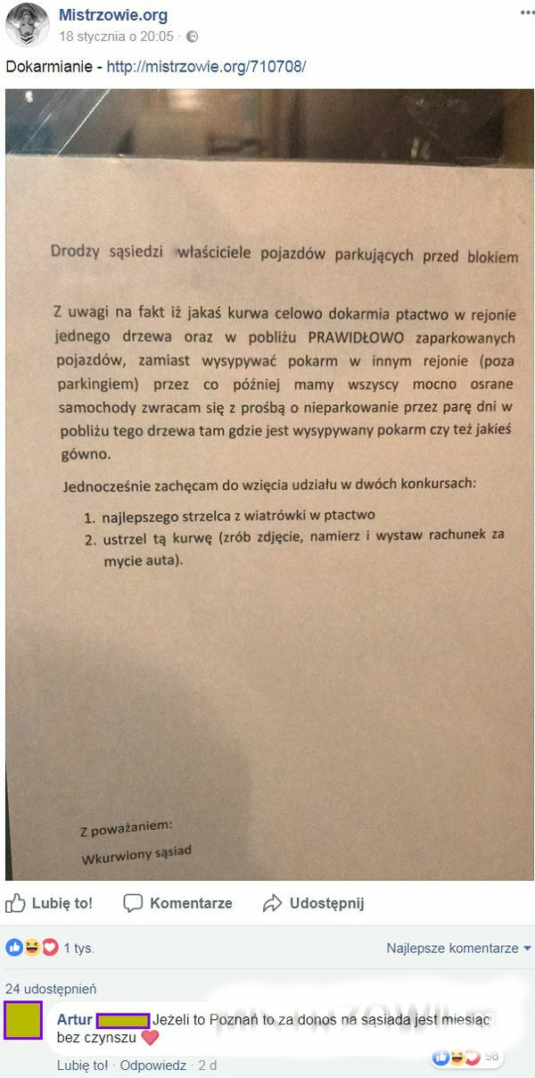 Wściekły sąsiad
