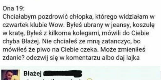 Co na to Błażej? 