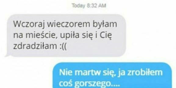 Coś gorszego niż zdrada