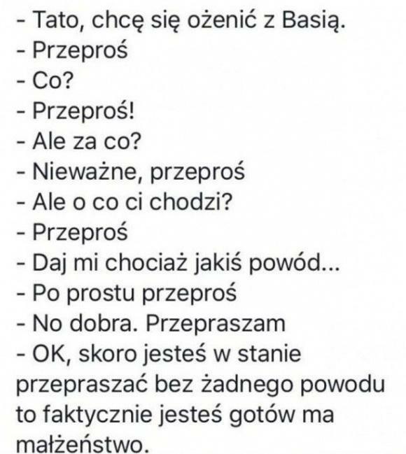 Nauka przepraszania 