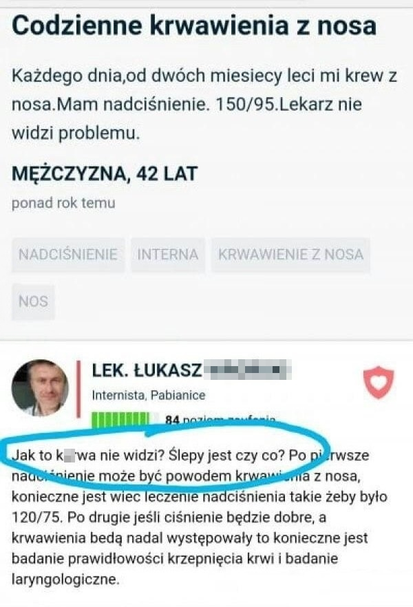 Prawdziwy lekarz Polak