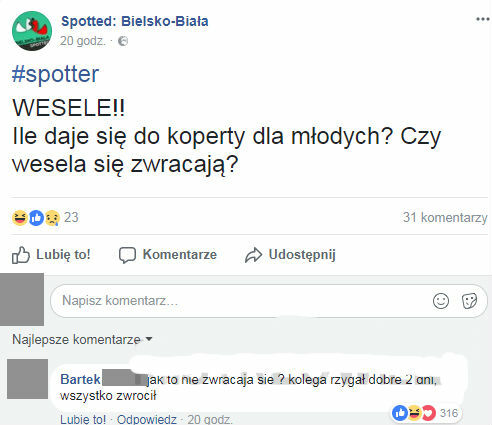 Czy wesela się zwracają?