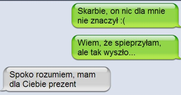 Idealny prezent od zdradzanego męża