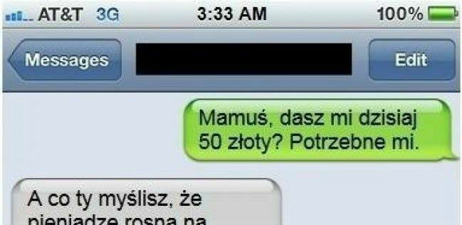 Pożyczka od mamy