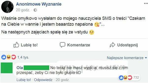 Pomyliła numery