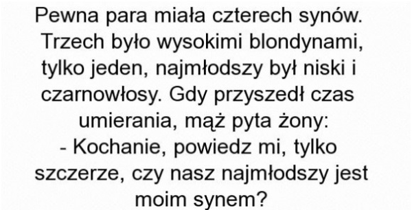 Ostatnie pytanie męża