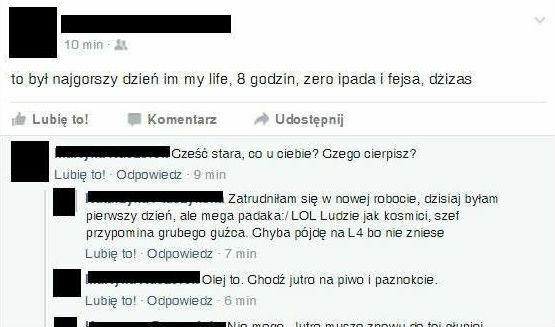 Pierwszy dzień w pracy