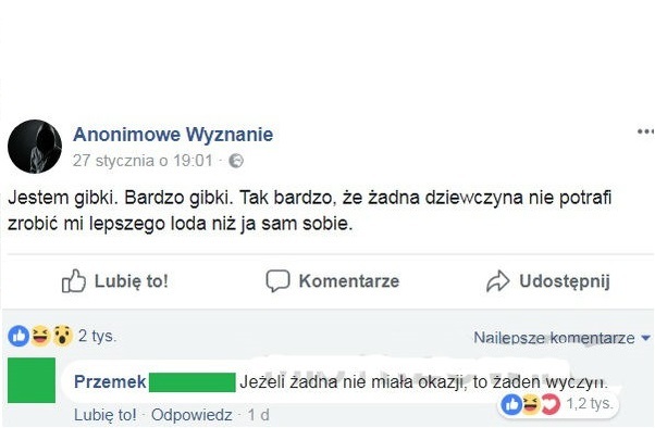 Gibki chłopak