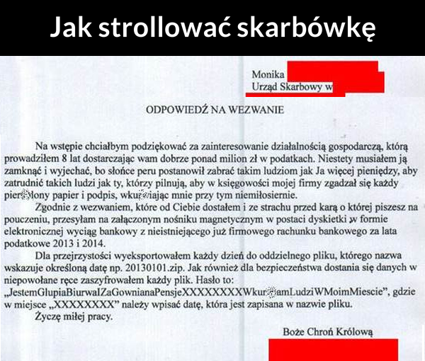 Jak strollować skarbówkę? 