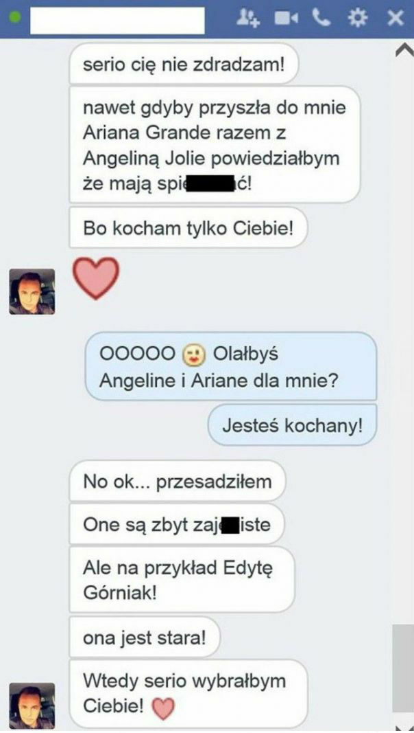 Zagalopował się...