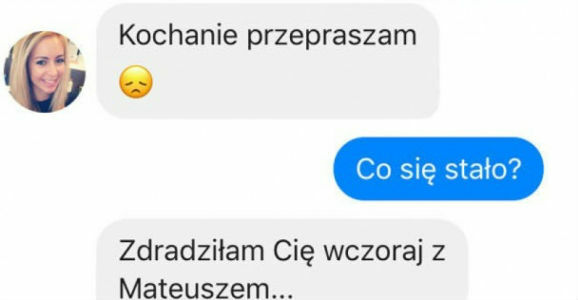 Naszła go myśl...