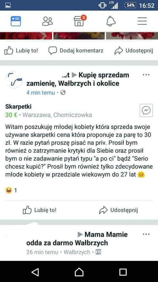 Kupię skarpetki
