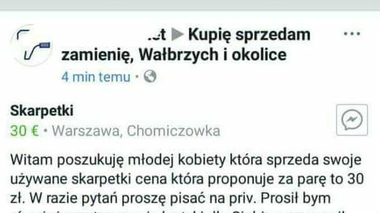 Kupię skarpetki