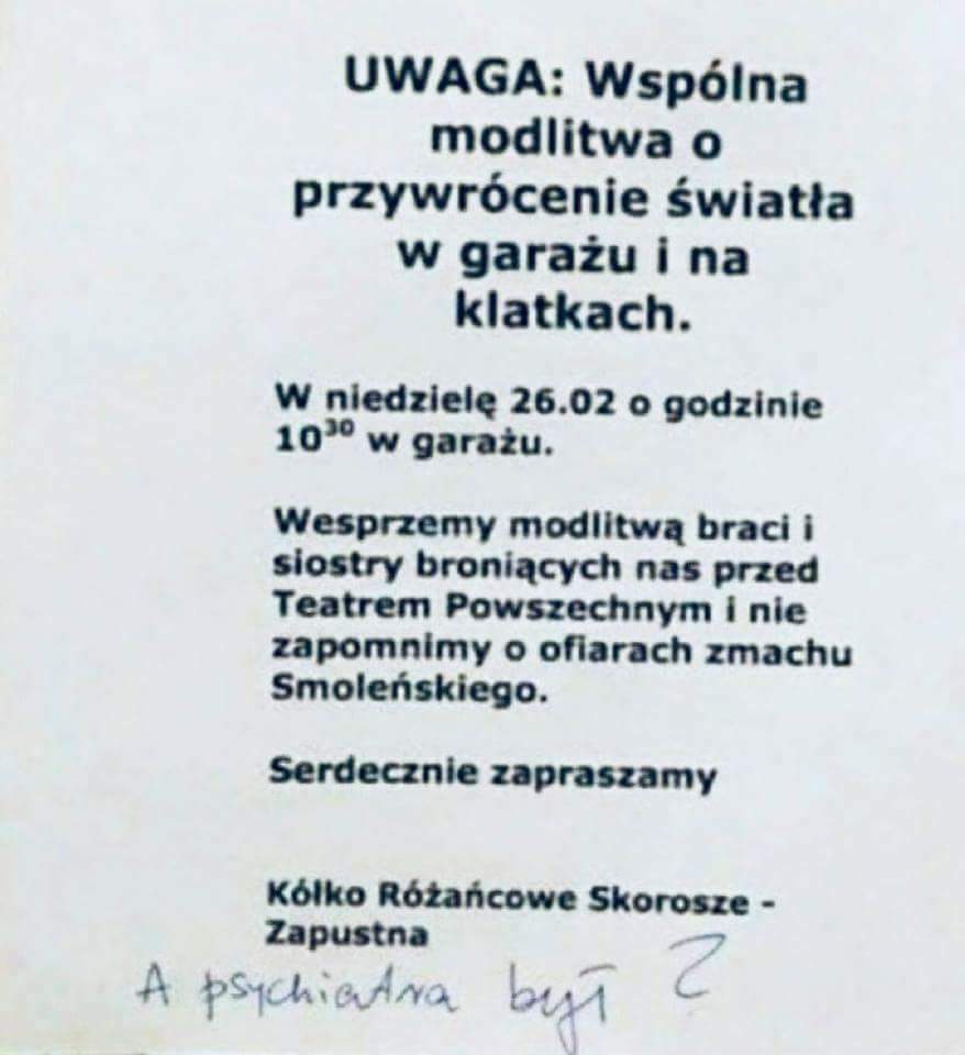 Ogłoszenie parafialne