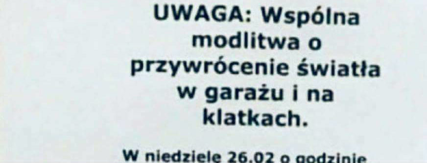 Ogłoszenie parafialne
