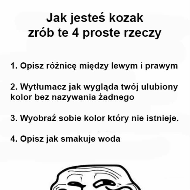 4 proste rzeczy