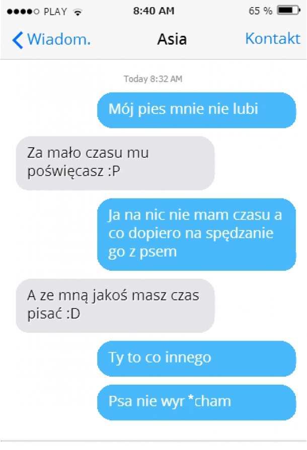 Kobieta vs. pies