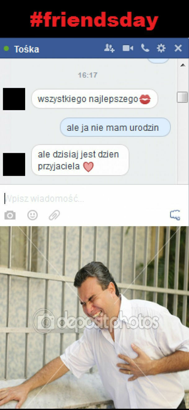Serce zabolało...