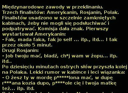 Zawody w przeklinaniu
