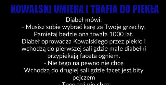 Najgorsza kara za grzechy