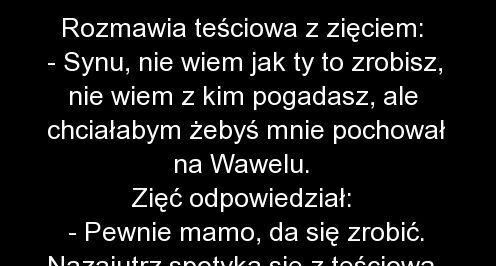 Rozmowa z teściową