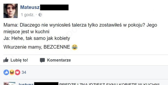 Szybka riposta mamy