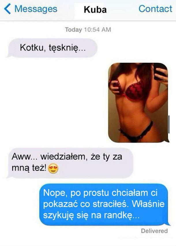 Teraz żałuje