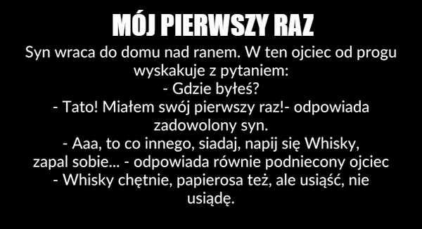 Pierwszy raz 