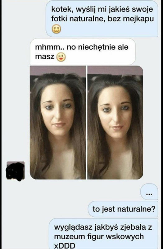 Całkowicie naturalna dziewczyna