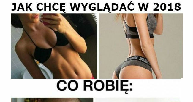Jak chcę wyglądać vs co robię 