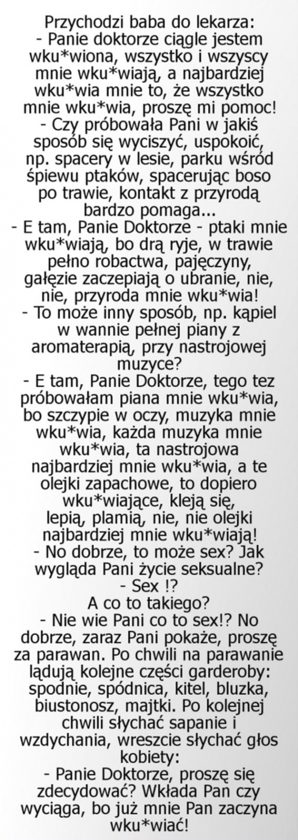 Nietypowa dolegliwość 