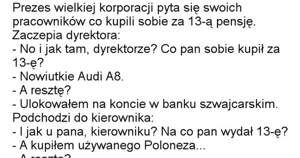 Na co wydać dodatkową pensję?