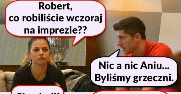 Nieładnie Robert, oj nieładnie 