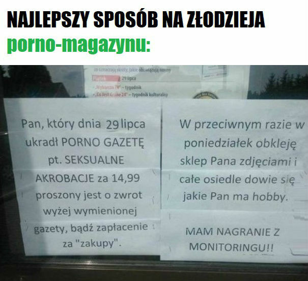 Sposób na złodzieja 